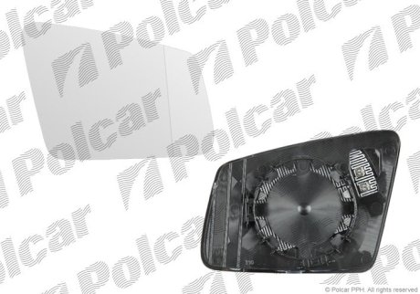 Вкладиш дзеркала Polcar 5018552E