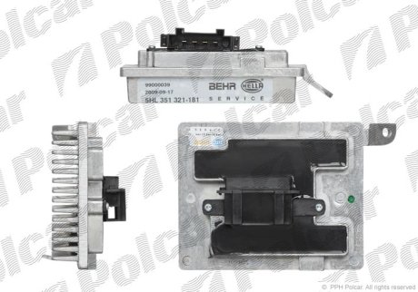Регулятор вентилятора кабіни Polcar 5040KST3X