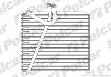Випаровувач кондиціонера Polcar 5044P81
