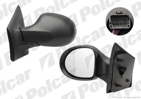 Дзеркало зовнішнє правий Polcar 6001523M
