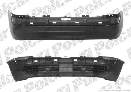 Бампер задний Polcar 601696J