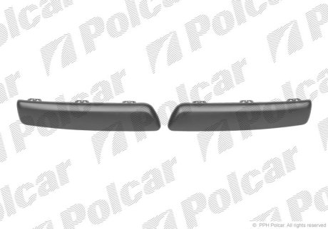 Молдинг бампера Polcar 6055969J