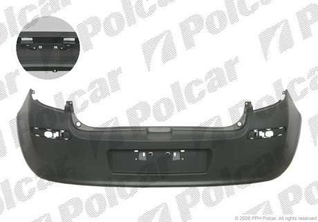 Бампер задний Polcar 605596J