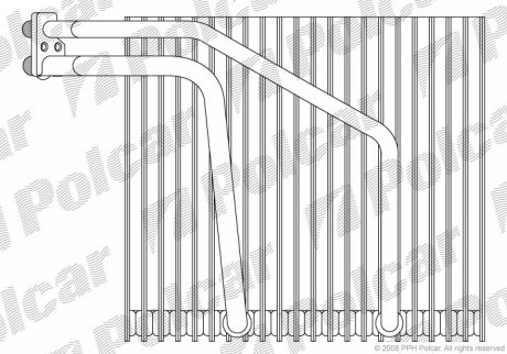 Випаровувач кондиціонера Polcar 6070P82