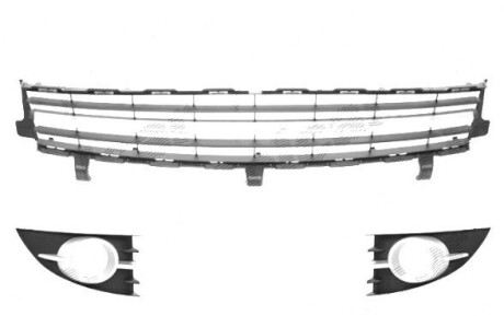 Решітка бампера переднього Polcar 60722703