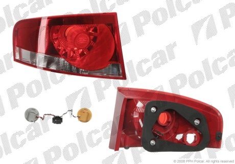 Lampa tylna Polcar 6755881T