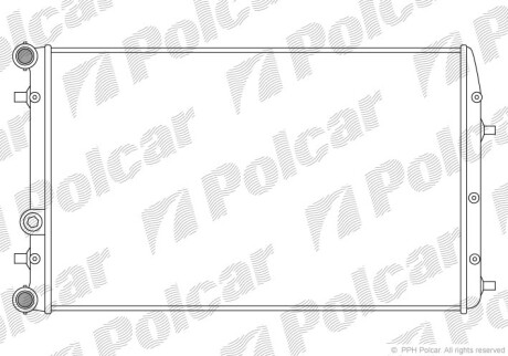 Радіатори охолодження Polcar 691308-5