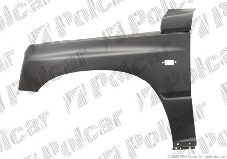 Крило переднє Polcar 740302