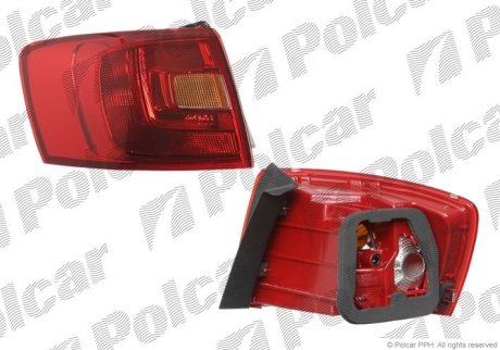 Ліхтар задній Polcar 950388-E