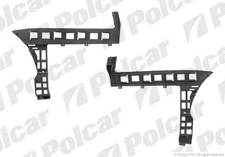 Кронштейн бампера правий Polcar 95559612