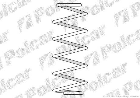 Пружина Polcar ST547610