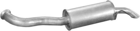 Глушник Citroen BX 1.9i/GTi/1.8TD HB 85-94 POLMO POLMOSTROW 0419