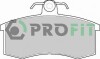 Колодки гальмівні дискові PROFIT 50000527 (фото 1)