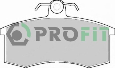 Колодки гальмівні дискові PROFIT 50000527