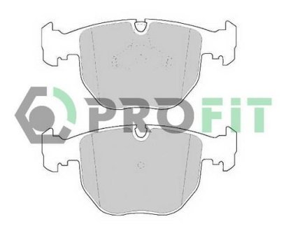 Колодки гальмівні дискові PROFIT 5000-0997