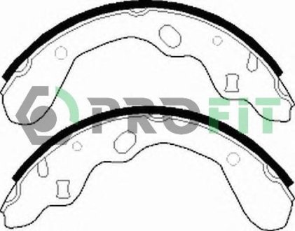Колодки гальмівні барабанні PROFIT 50010540