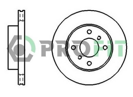 Диск гальмівний PROFIT 50100260