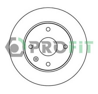 Диск гальмівний PROFIT 50102003