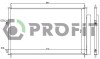 Конденсер кондиціонера PROFIT PR 2023C1 (фото 1)
