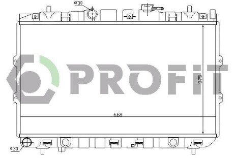 Радіатор охолоджування PROFIT PR 2910A9