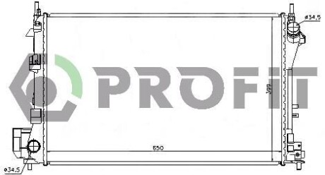 Радіатор охолоджування PROFIT PR 5079A4