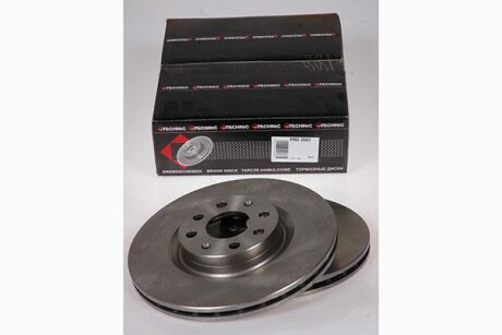 Диск гальмівний перед. 284x22x43,3 Fiat Grande Punto 1.3/1.9D 05- PROTECHNIC PRD2687