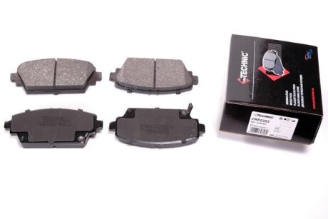 Гальмівні колодки дискові перед. (з датч.) Honda Accord 1.8/2.0 98- PROTECHNIC PRP0353