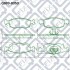 Колодки гальмівні передні дискові Q-fix Q0930353 (фото 3)
