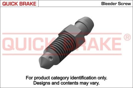 Штуцер прокачки тормозов QUICK BRAKE 0033