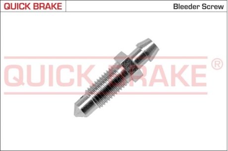 Штуцер прокачки тормозов QUICK BRAKE 0090 (фото 1)