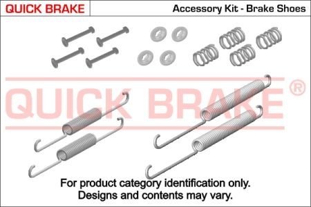 Монтажний набір барабанних колодок QUICK BRAKE 1050613