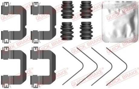 Монтажний компл.,гальм.колодки QUICK BRAKE 1090102