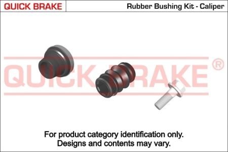 Монтажний набір дискових колодок QUICK BRAKE 1131348