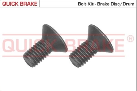 Болт, диск тормозного механизма QUICK BRAKE 11665K (фото 1)