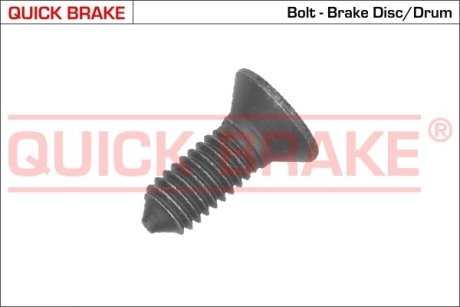 Комплект направляющих болтов QUICK BRAKE 11667