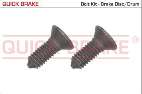 Монтажний болт гальмівного диску QUICK BRAKE 11667K