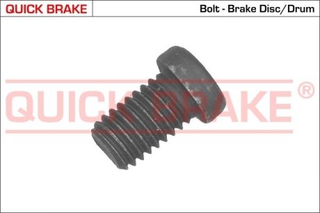 Болт крепления тормозного диска QUICK BRAKE 11668