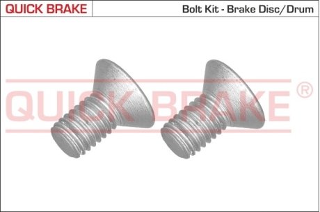 Болт гальмівного диска QUICK BRAKE 11669K