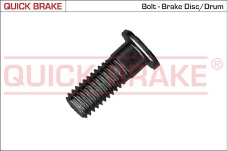 Bolt, brake caliper QUICK BRAKE 11675