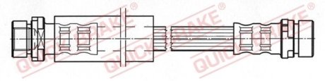 Шланг гальмівний QUICK BRAKE 22313