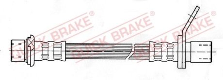 Шланг гальмівний QUICK BRAKE 22911 (фото 1)