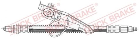 Тормозной шланг QUICK BRAKE 42916