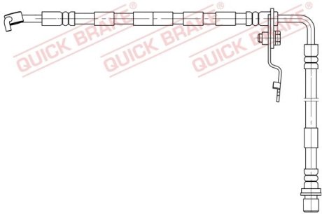 Тормозной шланг QUICK BRAKE 50893