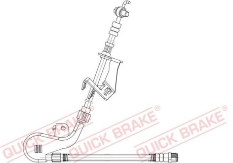 PRZEWУD HAM./TYЈ/ QUICK BRAKE 58875X