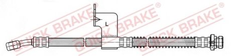 Тормозной шланг QUICK BRAKE 59937 (фото 1)