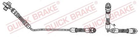 Тормозной шланг QUICK BRAKE 59942X