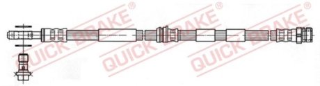 Тормозной шланг QUICK BRAKE 59975X