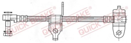 Тормозной шланг QUICK BRAKE 59976X