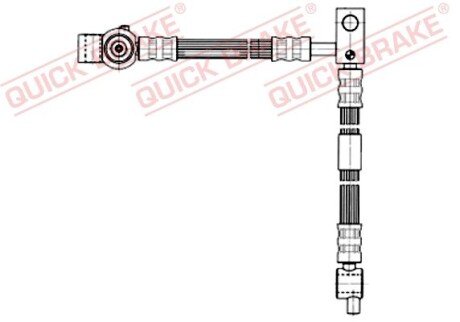 Тормозной шланг QUICK BRAKE 59995