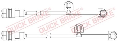 Гальмівні аксесуари QUICK BRAKE WS0334A